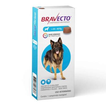 Imagem de Anti pulgas Bravecto 20 a 40kg 1 comprimido (ORIGINAL) - MSD