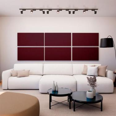 Imagem de Painel Acústico Absorvedor Decorativo 120x60 Soft Crepe Maestra Acústi