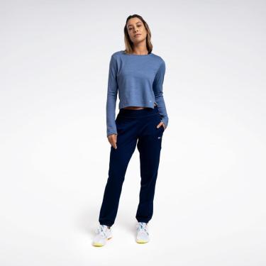 Imagem de Camiseta Reebok Active Cropped Manga Longa Feminina-Feminino