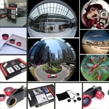 Imagem de Lente Para Celular Fotos De Manicure E Nail Designer - Kit 3 em 1 Univ