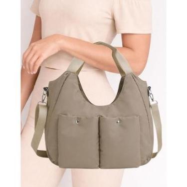 Imagem de Bolsa Feminina Grande Espaçosa Faculdade Trabalho Passeio-Feminino