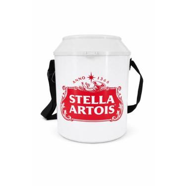 Imagem de Cooler Térmico Com Alça Ajustável Até 10 Latas Stella