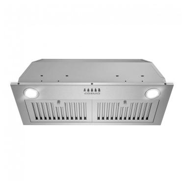 Imagem de Coifa de embutir 71cm COSMO inox escovado 380 m³/h controles por botão filtros permanen...