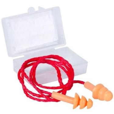 Imagem de Protetor Auricular De Silicone Plug Com Cordão - 3532 - Ledan