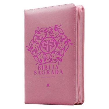 Imagem de Bíblia Sagrada King James Com Zíper - Rosa