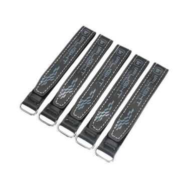 Imagem de Correia De Bateria Em Couro PU De Microfibra 5 Peças Cinto Antiderrapa