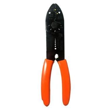 Imagem de Alicate Desencapador de Fios BFH0501 para Desencapar, Cortar e Ajustar com Empunhadura Antiderrapante Preto Bestfer