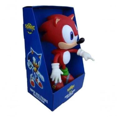 Imagem de Boneco Sonic Vermelho Grande 25cm Vermelho - SMART TECH