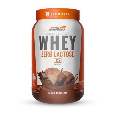 Imagem de Whey Zero Lactose - 900g Chocolate - New Millen-Unissex