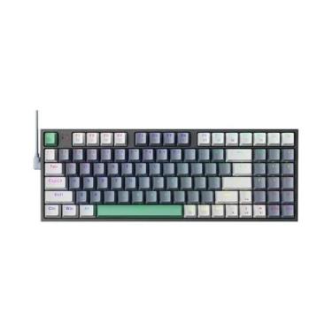 Imagem de Teclado Mecânico Gamer MACHENIKE K500 Com Retroiluminação RGB, 94 Tecl