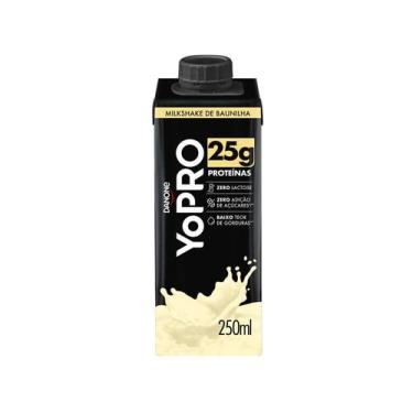 Imagem de Kit 12 Yopro 23g Proteínas Bebida Proteica Zero Lactose Danone, Baunil
