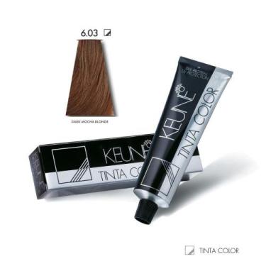 Imagem de Tinta Color Keune 6.03 Dark Mocha Blonde 60ml