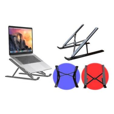 Imagem de Suporte De Alumínio Fixo Para Notebooks Lenovo Dell Positivo - ShopCas