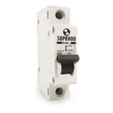 Imagem de Disjuntor SHB-GII Unipolar 25A Soprano