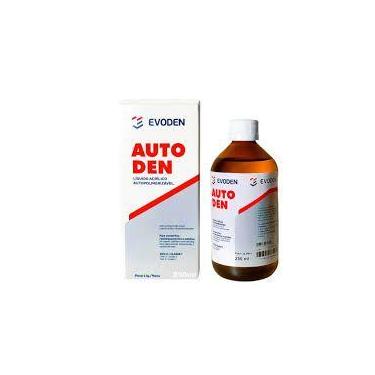 Imagem de Resina Acrílica autopolimerizável Líquido 250ml Autoden - Evoden