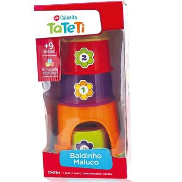 Imagem de Brinquedo Baldinho Maluco Tateti Calesita 0864