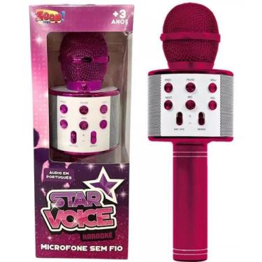 Imagem de Microfone sem fio Star Voice Pink ZP00975 - Zoop Toys