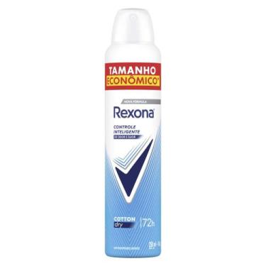 Imagem de Desodorante Antitranspirante Aerossol Rexona Cotton Dry Feminino 72 Ho