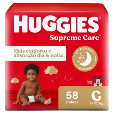 Imagem de Fralda Huggies Supreme Care, G