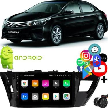 Imagem de Central Multimidia Android Corolla 2015-2017 10 Polegadas - H-Tech