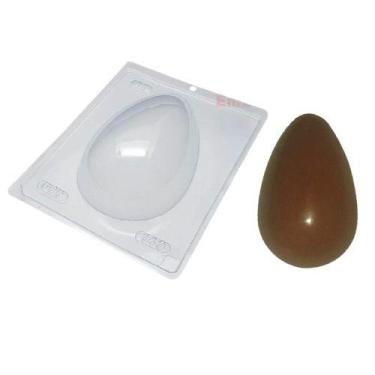 Imagem de Forma de Acetato Ovo Liso 500g para Chocolates - GENERIC