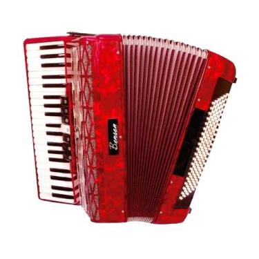 Imagem de Acordeon benson bac120-7prd 120 baixos 7 e 2 registros
