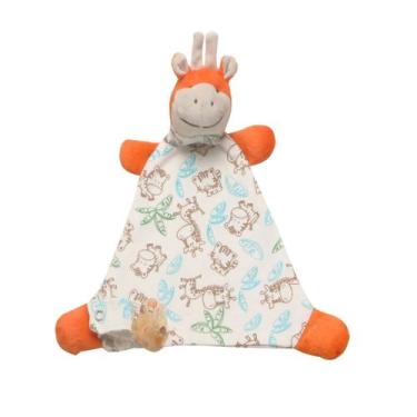 Imagem de Naninha Cheirinho De Bichinho Com Guizo Porta Chupeta - Happy Baby, Gi