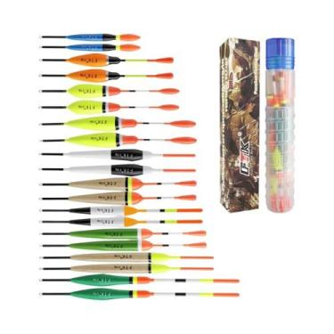 Imagem de Conjunto De 20PCS De Flutuadores De Pesca Profissionais FTK, Acessório