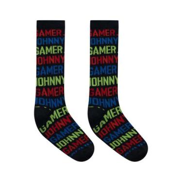 Imagem de Meia 3/4 Infantil Johnny Fox 48694, M, Gamer