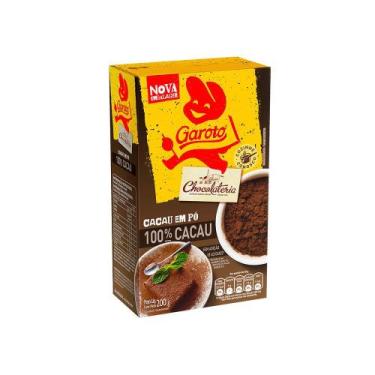 Imagem de Cacau em Pó 100% Garoto 200g