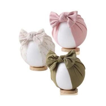 Imagem de Chapéus Turbante Indianos Com Estampa Floral Para Bebês Meninos E Meni