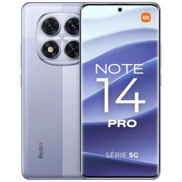 Imagem de Redmi NOTE 14 PRO NFC 200MP Câmera 32mp frontal AMOLED 120Hz celular P