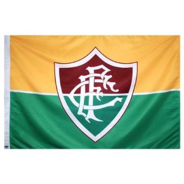 Imagem de Bandeira do Fluminense + Brasil Sublimada 128 x 90 - MyFlag