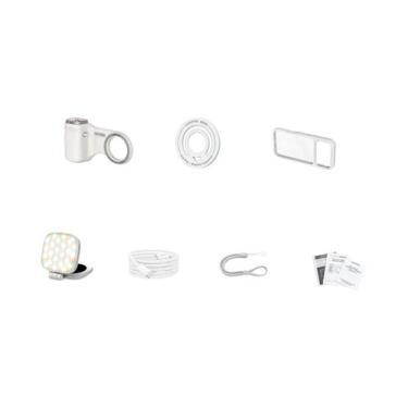 Imagem de Suporte Magnético Para Câmera Do iPhone, Controle Remoto Destacável Pa