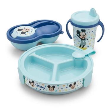 Imagem de Kit Introdução Alimentar Mickey Baby Plasútil - Plasutil