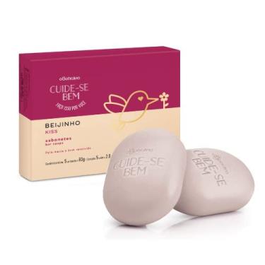 Imagem de Cuide-se Bem Sabonetes em Barras 2 x 80g Beijinho - cód.77694