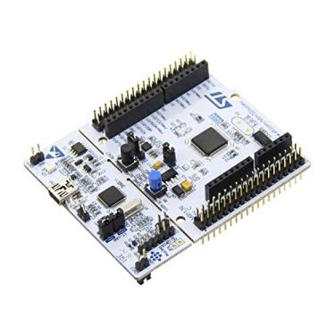Imagem de STMicroelectronics Placa de desenvolvimento NUCLEO-F401RE STM32 Nucleo-64 com MCU STM32F401RE, USB, conectividade ST Morpho, 1 LED de usuário, 1 botão de reinicialização, depurador/programador