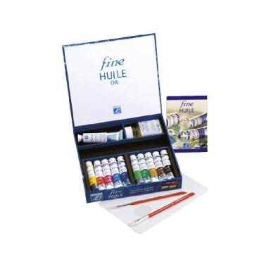 Imagem de Kit Tinta Óleo Lefranc & Bourgeois Importada Profissional