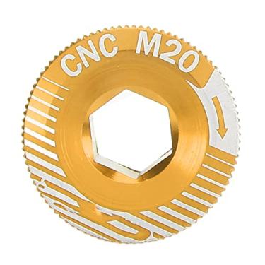 Imagem de Parafuso de manivela M20, parafuso de braço de manivela de bicicleta corte CNC para mountain bikes