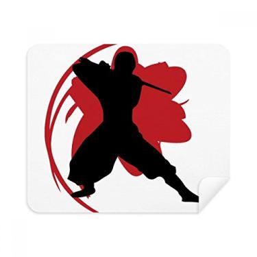 Imagem de Bushido Sakura Outline Pano de limpeza Japão, 2 peças, tecido de camurça