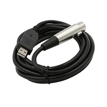 Imagem de Kokiya Cabo de Microfone USB para XLR Compatível com Win 7 8 10 OSX