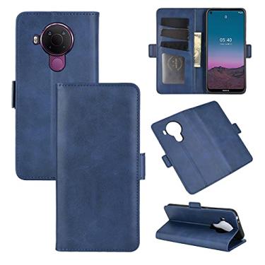 Imagem de YUNCHAO Caixa de telefone Para Nokia 5.4 Five-five-fivela de dupla face capa para celular