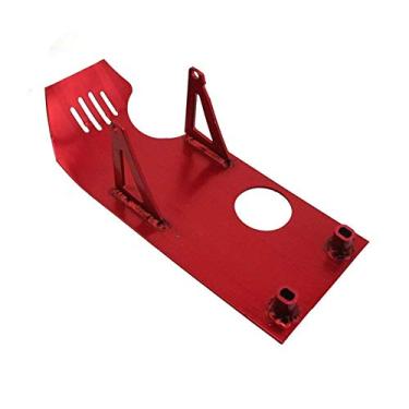 Imagem de Prato de skid de motor de alumínio vermelho para motocicleta Dirt Pit XR50 CRF50 90cc 110cc 125cc 140cc Lifan YX SSR Thumpstar Coolster Taotao da Aquiver Auto Parts