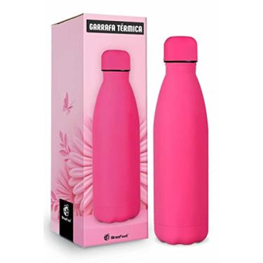 Imagem de Garrafa Térmica Metal Neo Pink 500Ml 10615 Brasfoot 30358