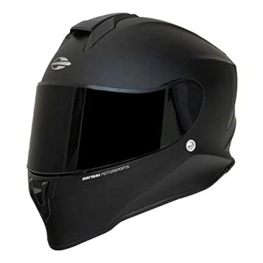 Imagem de Capacete Moto Mormaii M1 Original + Narigueira Preto Fosco Tamanho 60