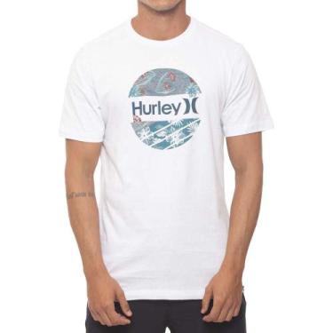 Imagem de Camiseta Hurley Garden Masculina Branco