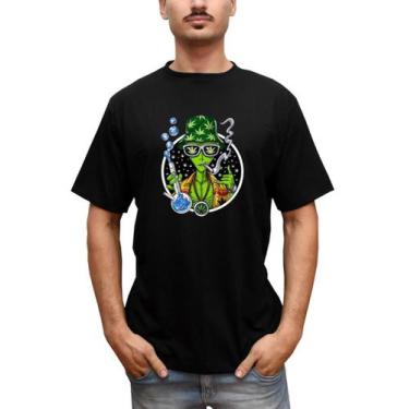 Imagem de Camiseta Masculina Et Movimento Hippie Alienígena Rave - Bella Store