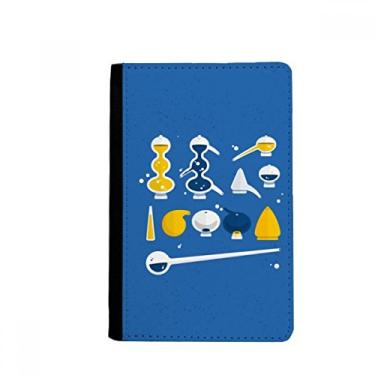 Imagem de Porta-passaporte de borracha conta-gotas Química Notecase Burse capa carteira porta-cartão, Multicolor
