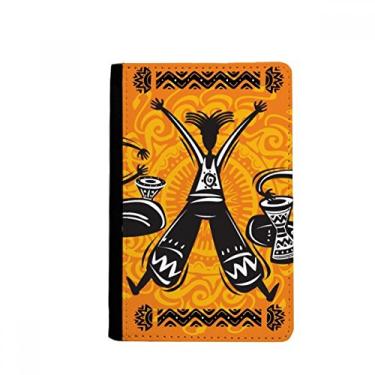 Imagem de Dance Celebrate Mexico Totems pandeiro porta-passaporte Notecase Burse carteira capa porta-cartão, Multicolor