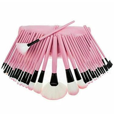 Imagem de Kit Pinceis Maquiagem Profissional 24 Peças com Estojo Organizador 904-PK Lorben